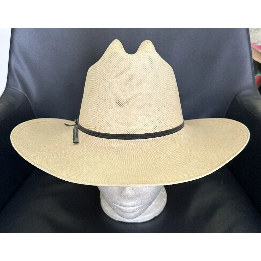 Resistol Self Conforming 4X‎ Shantung Panama Long Oval Size 7 Made In Texas USA